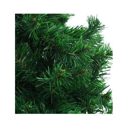 Brad Artificial de Crăciun 150 cm cu Suport Inclus, Verde Natural Bogat