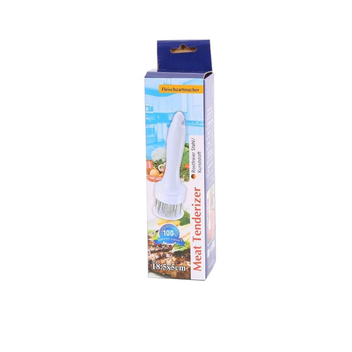 Frăgezitor Profesional pentru Carne 19x5cm cu 24 Ace din Inox și Mâner Ergonomic
